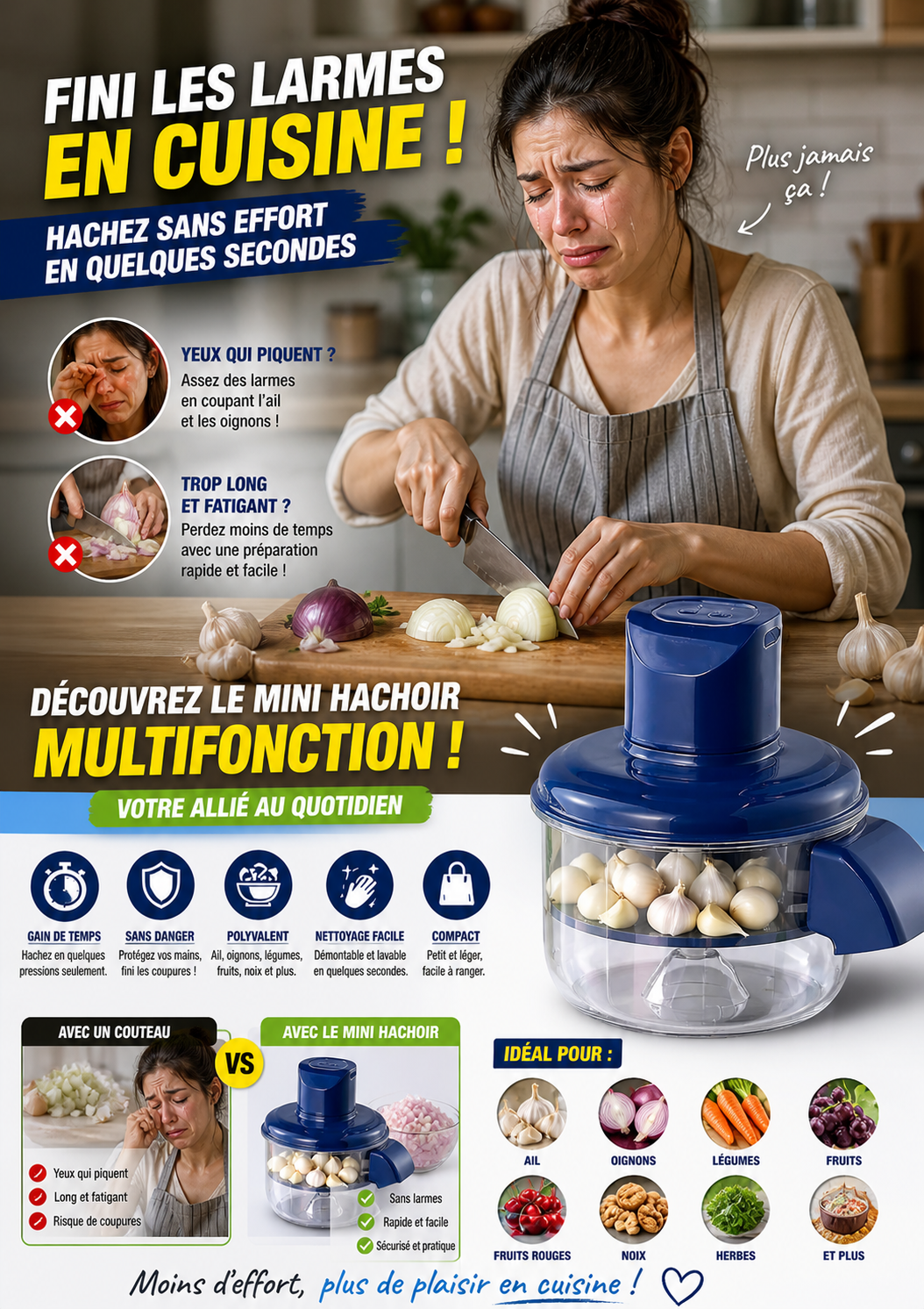 🔥 FINI LES LARMES EN CUISINE ! 🔥