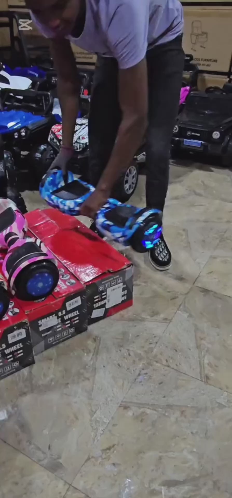 🔥 HOVERBOARD LED CAMOUFLAGE 🔥